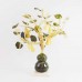 Beautiful Vintage Chinese Jade Wu Lou Feng Shui Tree  with Marble Wu Lou at Base YJH-MT02