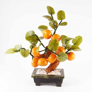 Feng Shui Jade Mandarin Orange Tree YJH-ORT