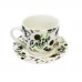 Ceramic Modern Stylish Printed Tea Serving Set 15 Pc Set  LKJT-CF01
